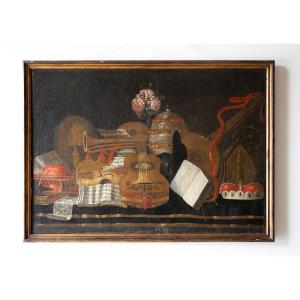 Still Life With Musical Instruments