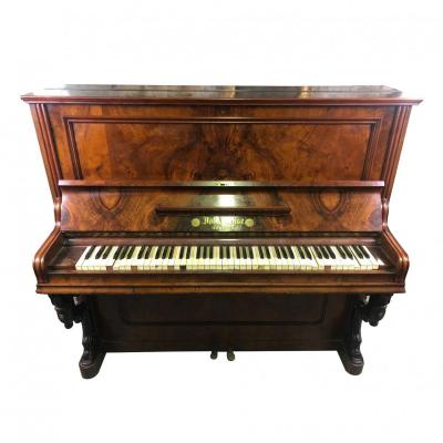 Mid-19th Century Walnut Mural Piano