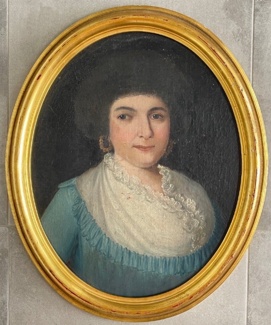 French School Early 19th Quality Lady Portrait