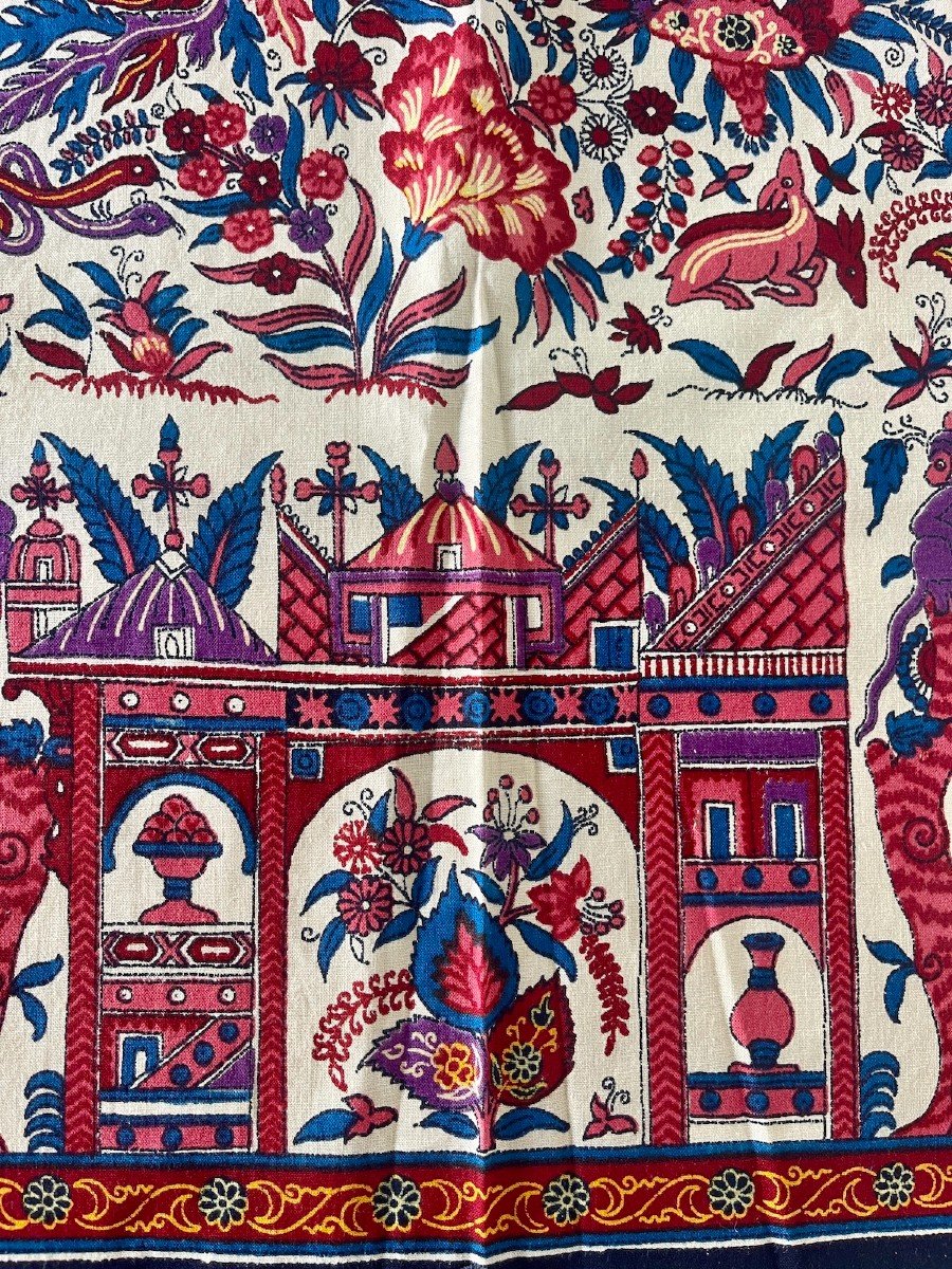 Vlisco - Authentic Dutch Java Wall Hanging - Exotic And Unique Decor