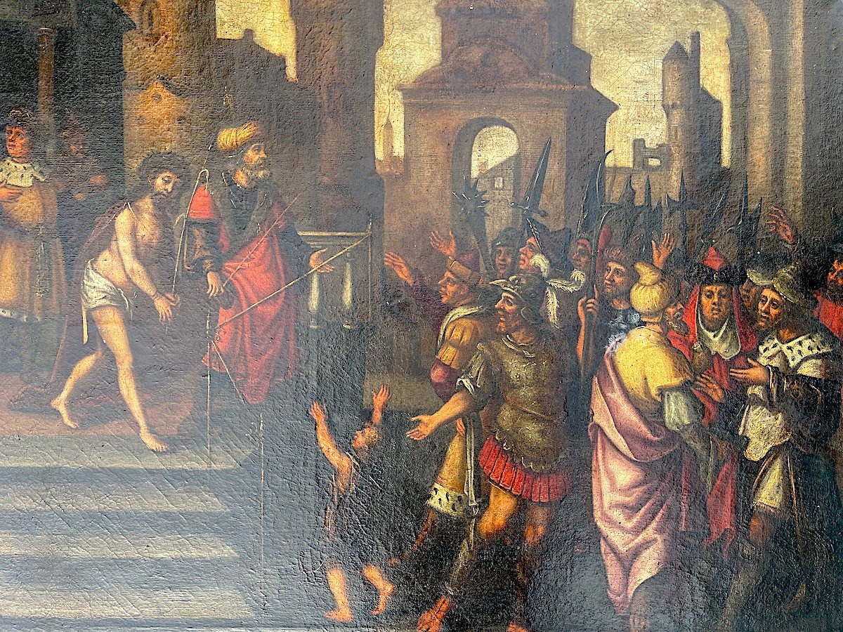 "entourage Of Vittore Carpaccio (1465-1526), Christ Before The Judges"-photo-2