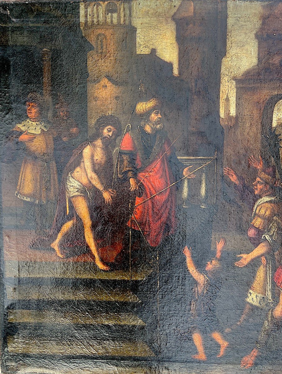 "entourage Of Vittore Carpaccio (1465-1526), Christ Before The Judges"-photo-4