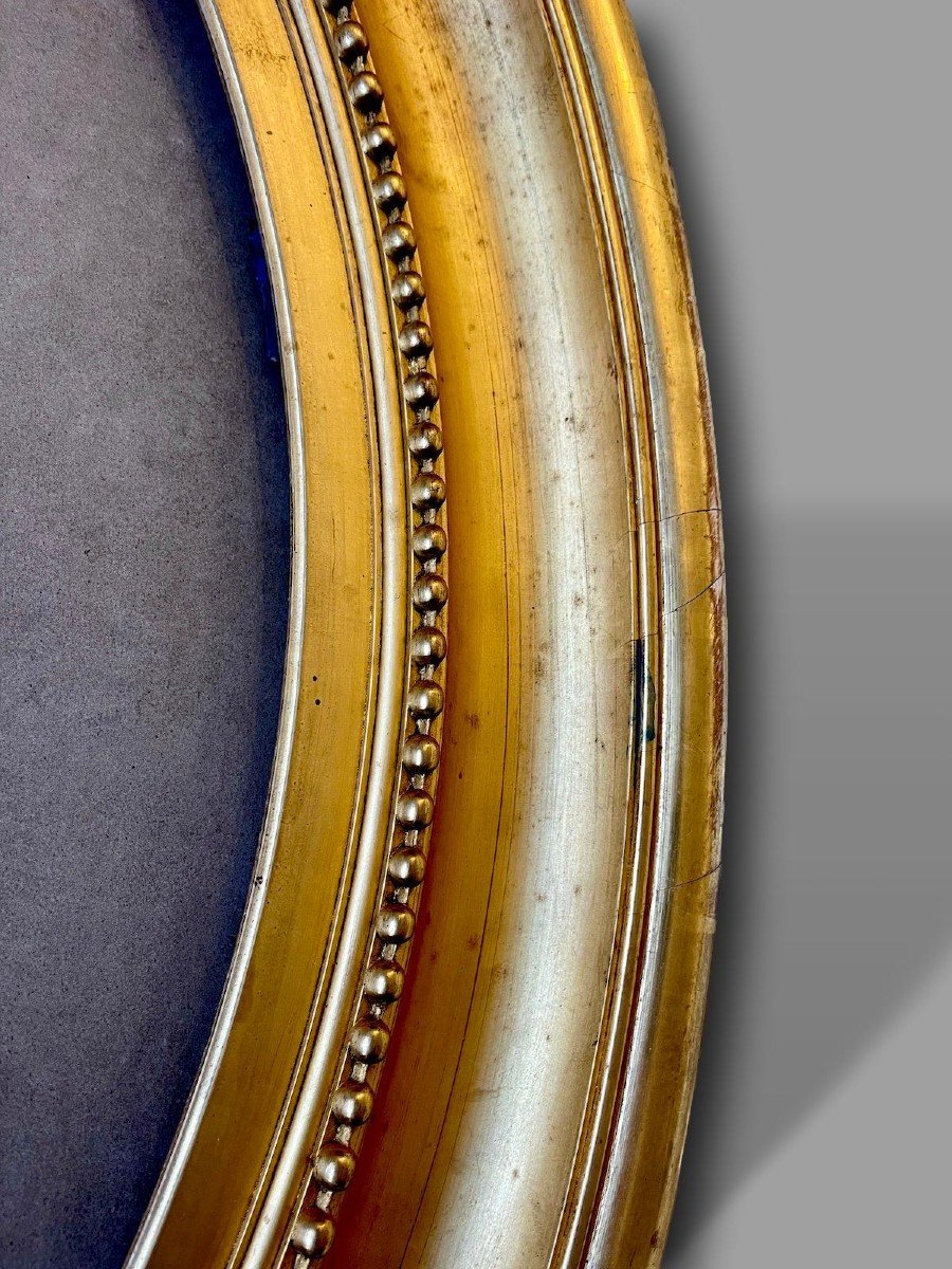 Louis-philippe Period Oval Frame – Ideal For Portraits Or Mirrors-photo-2