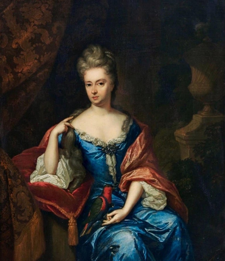 Constantin Netscher - Portrait De Dame - école Hollandaise Du 18ième