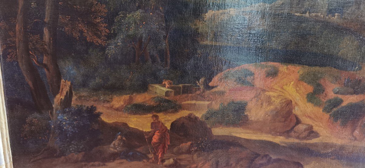 Landscape With Figures Gaspar Dughet-photo-2