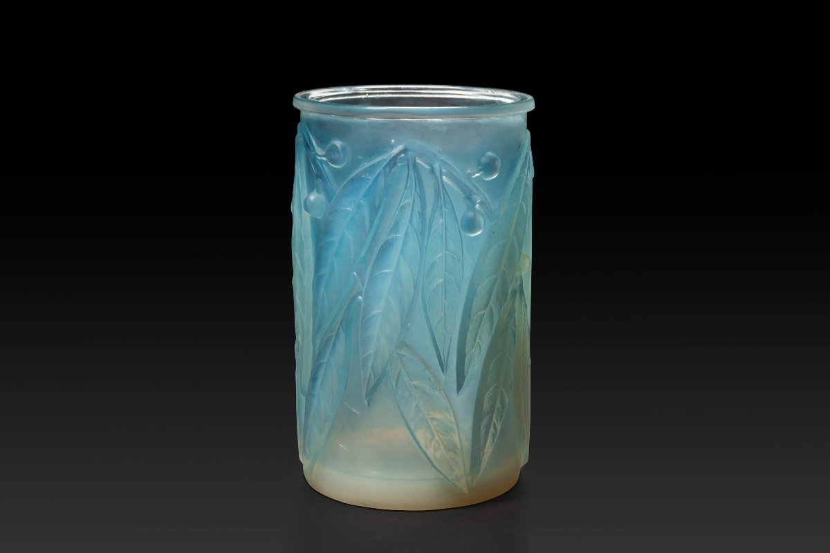 “laurel” Vase (1922) By René Lalique (1860-1945):-photo-3