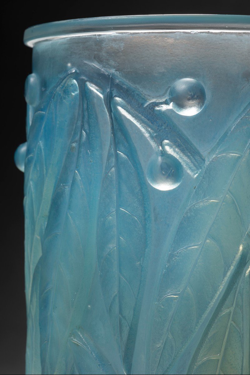 “laurel” Vase (1922) By René Lalique (1860-1945):-photo-5