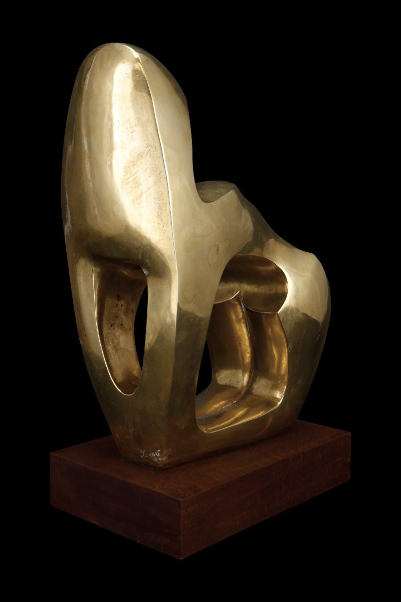 Untitled Copper Sculpture By Jannu-photo-4