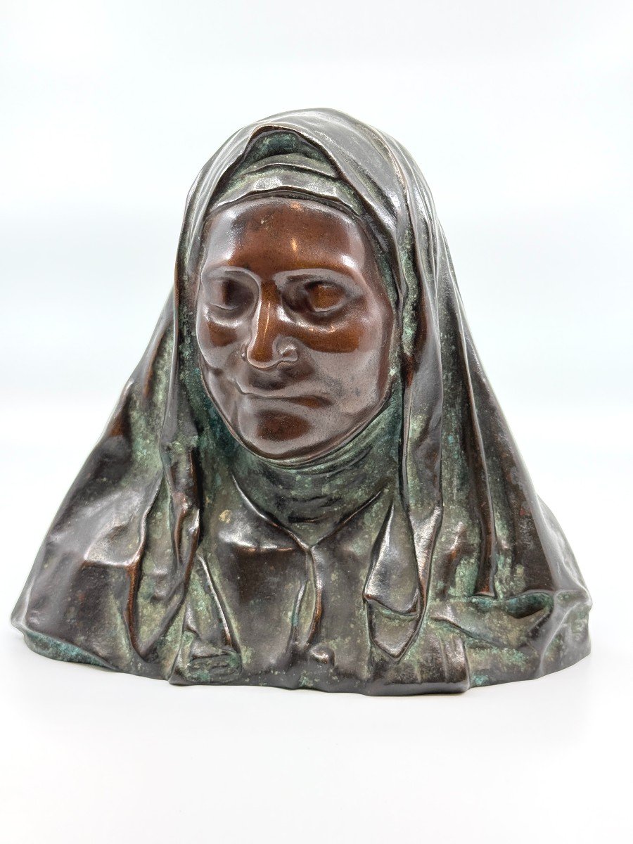 Bronze Bust, Italy, 19th Century