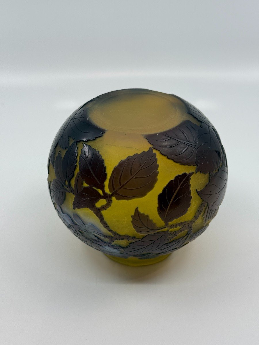 Vase Boule - Émile Gallé (1846-1904)-photo-3