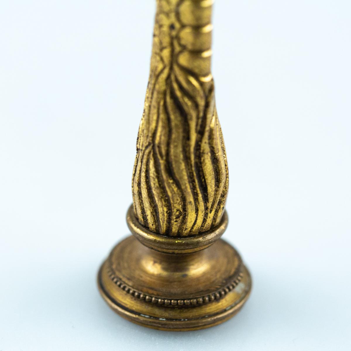 Golden Bronze Seal - Around 1900-photo-4