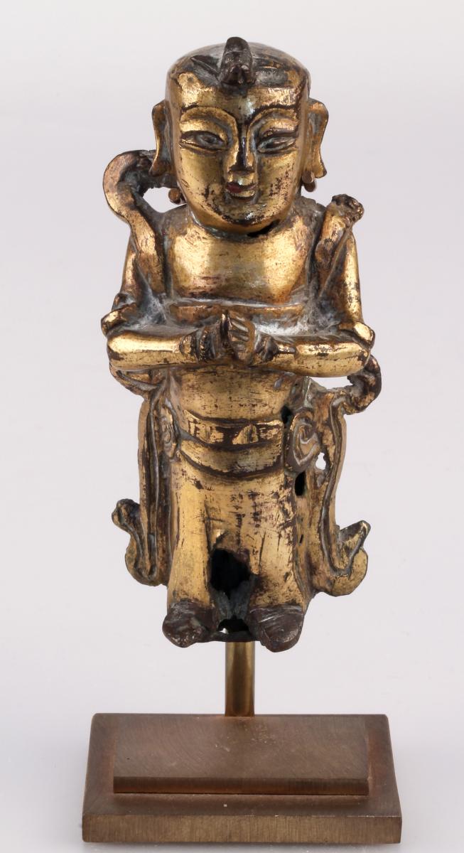 Petit Personnage - Chine, Milieu De La Dynastie Ming (1368-1643 Pcn)