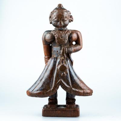 Carved Wood - India 17th Or 18th Century