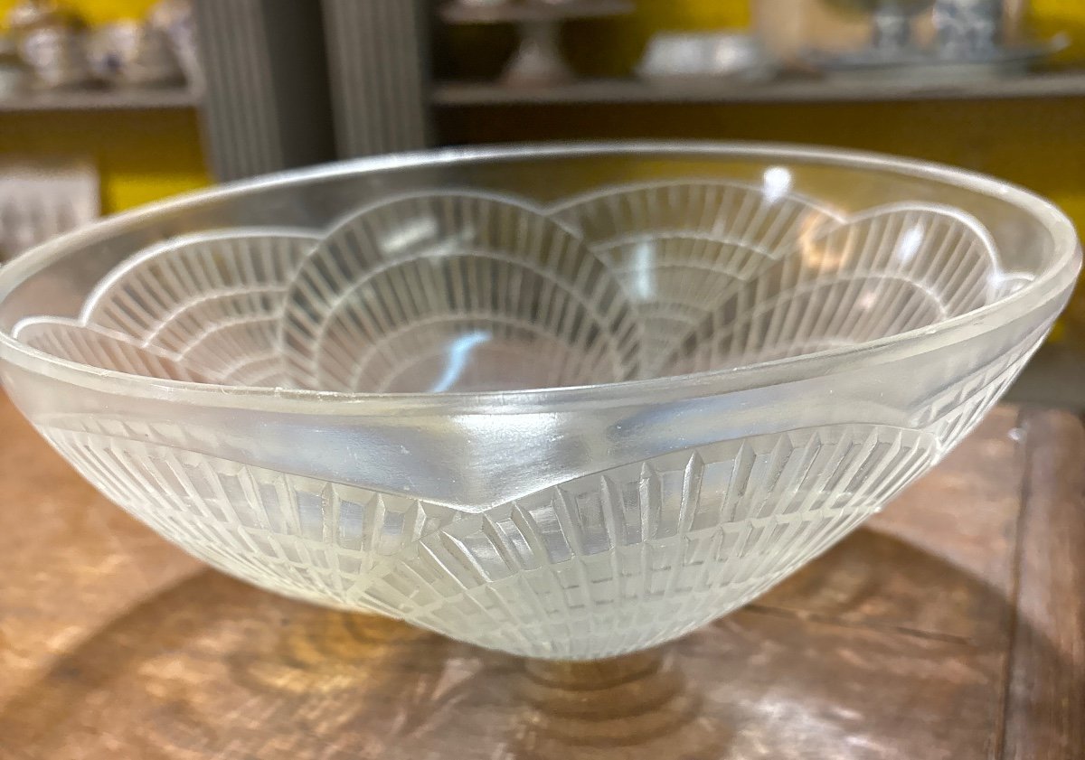 R.lalique 1924 Scallop Shell Bowl -photo-3