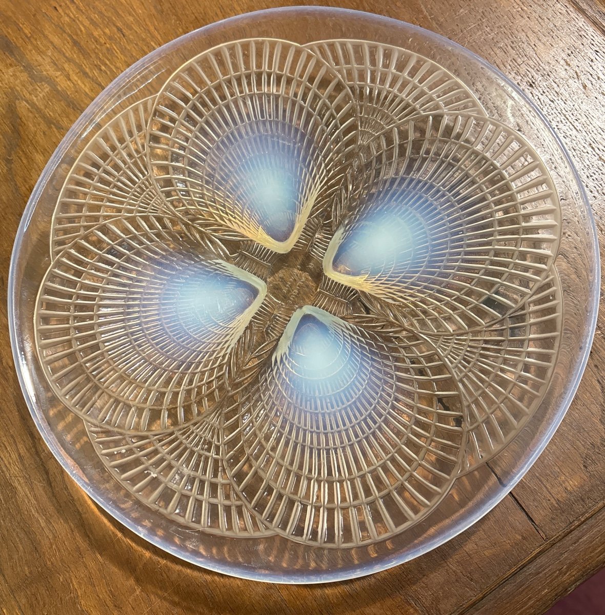 R.lalique Scallop Shell Plate