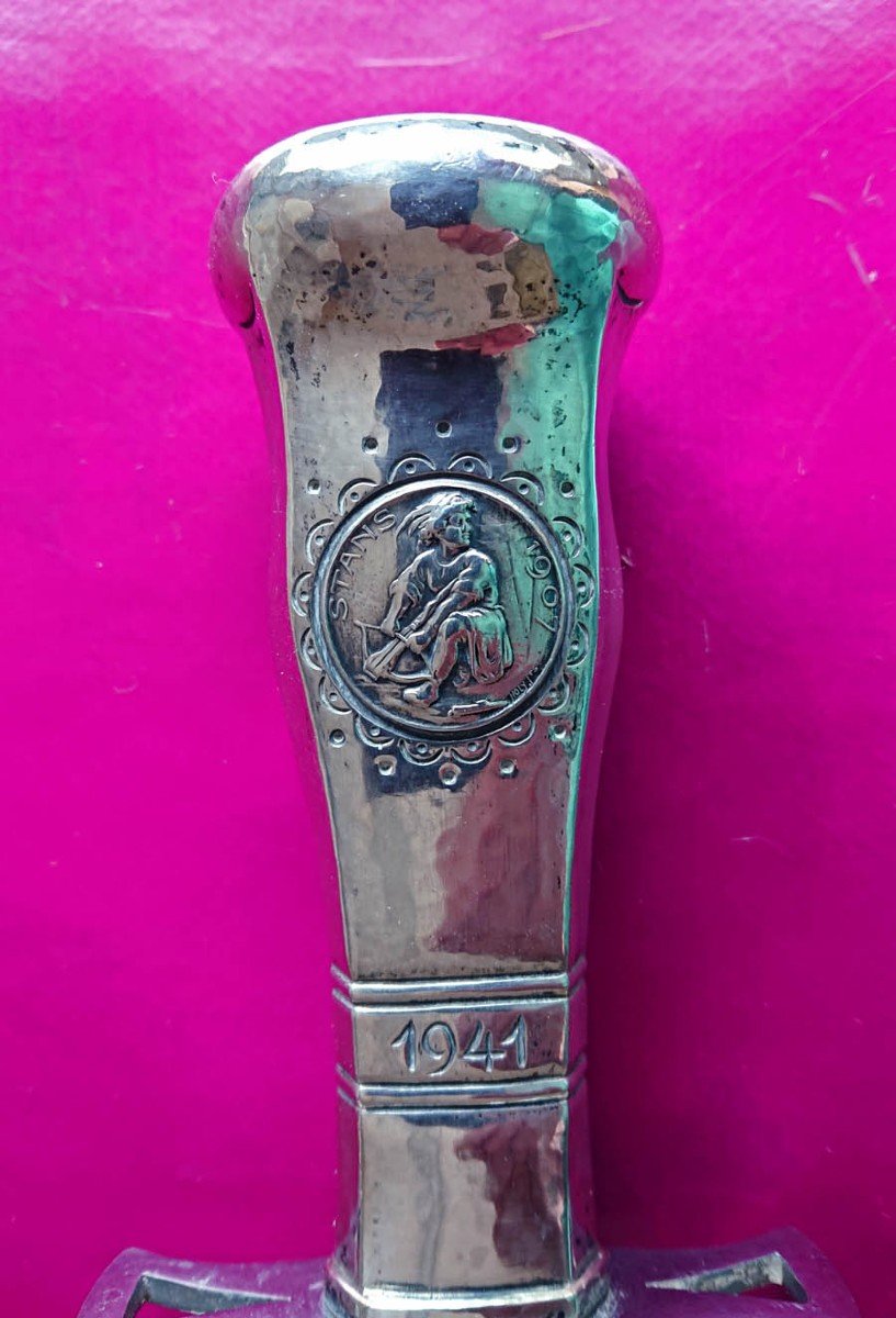 Commemorative Dagger Of The 650th Anniversary Of The Swiss Confederation-photo-2