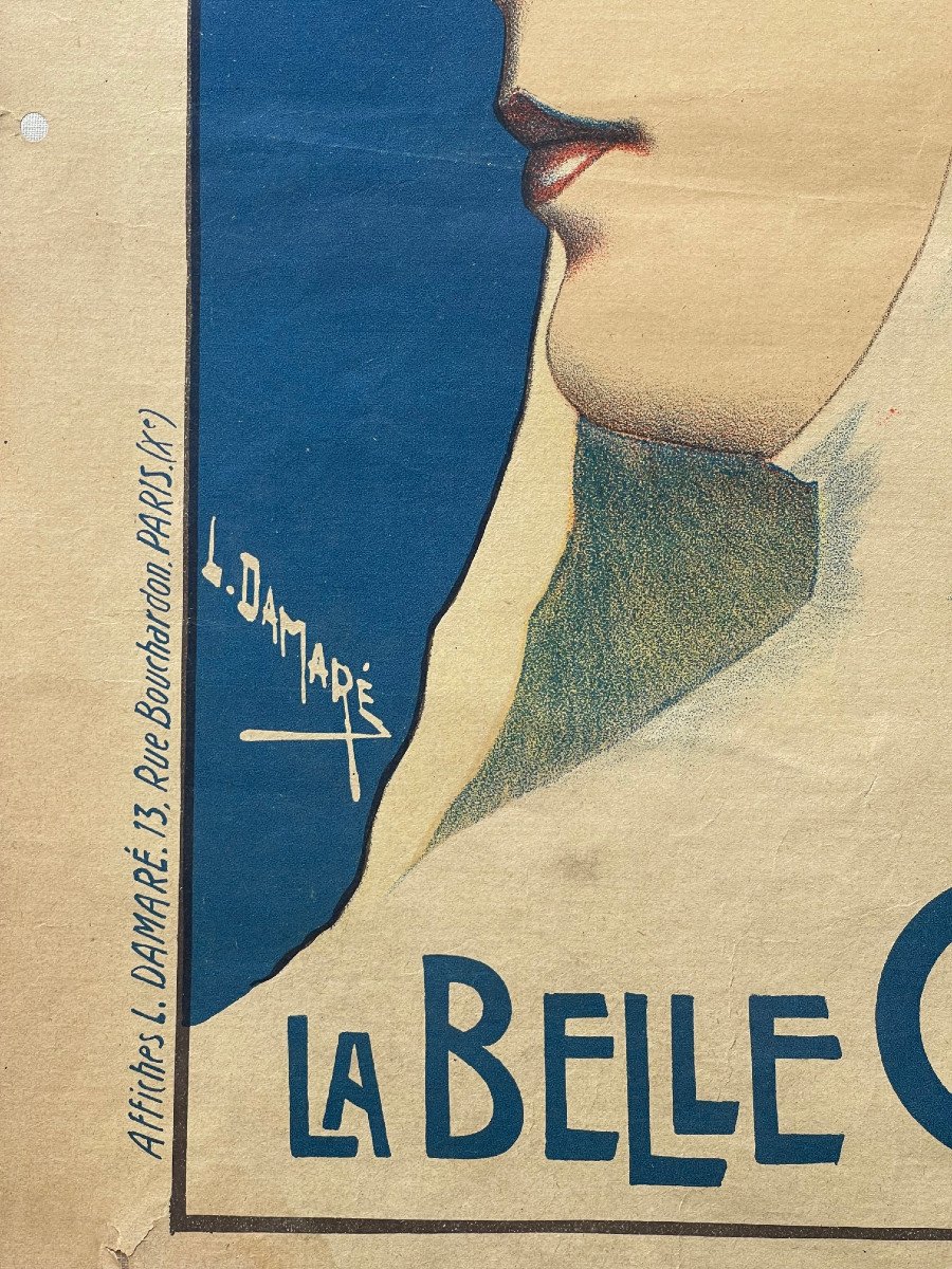 Parisiana Affiche La Belle Otéro La Dominicaine Belle Epoque L Damaré-photo-5