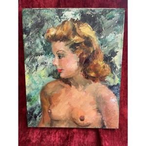 Igor Talwinski Painting Female Portrait Curiosa Painting Polish Painter