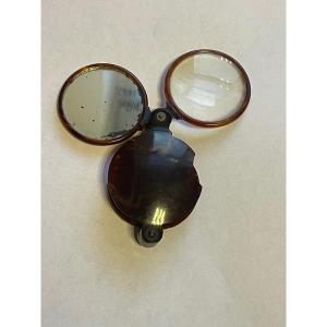 Rare Loupe & Miroir écaille XIXème Siècle - Début XXème Parfait état