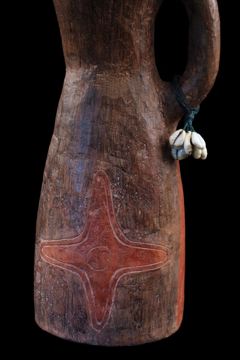 Hand Drum, Traditional Instrument, Oceanic Art, Tribal Art, Papua New Guinea-photo-4