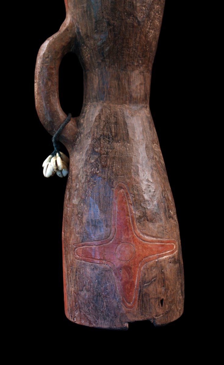 Hand Drum, Traditional Instrument, Oceanic Art, Tribal Art, Papua New Guinea-photo-6