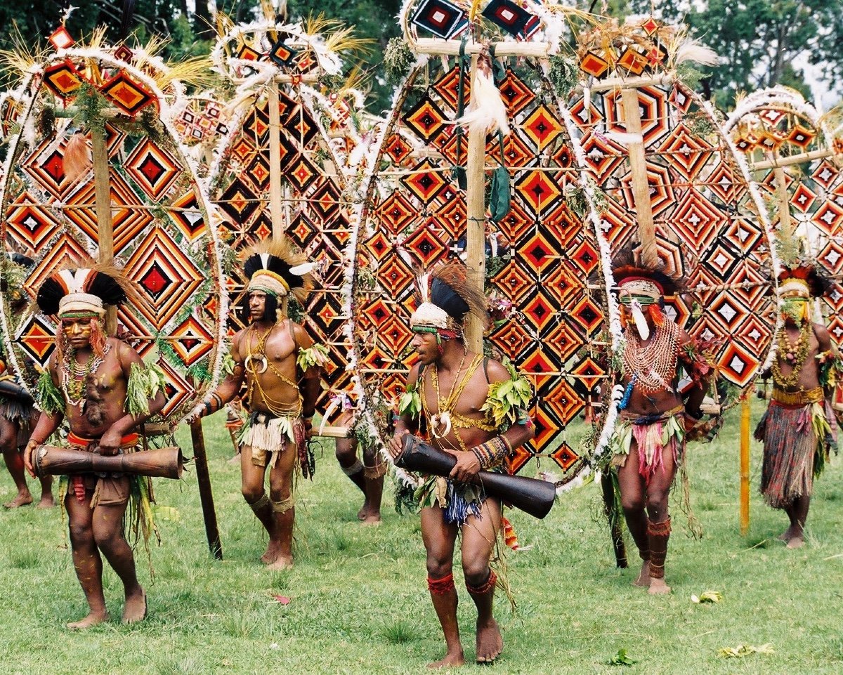 Hand Drum, Traditional Instrument, Oceanic Art, Tribal Art, Papua New Guinea-photo-8