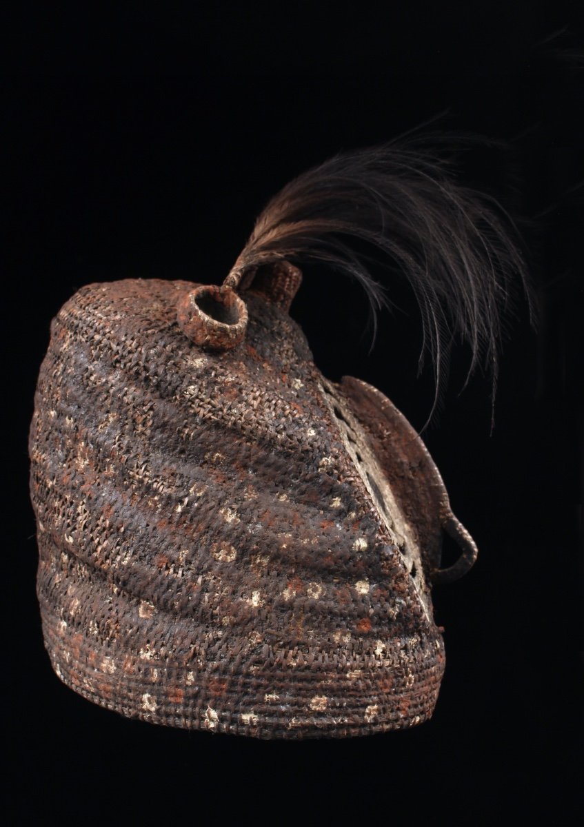 Baba Tagwa Mask, Helmet Mask, Oceanic Art, Oceania, Basketry, Papua New Guinea-photo-6