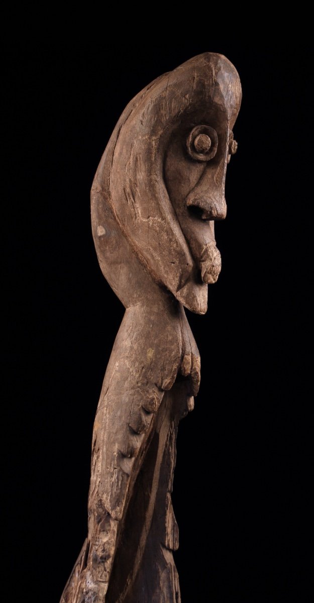 Cult Figure, Papua New Guinea, Oceanic Art, Primitive Art, Tribal Art, Sculpture-photo-4