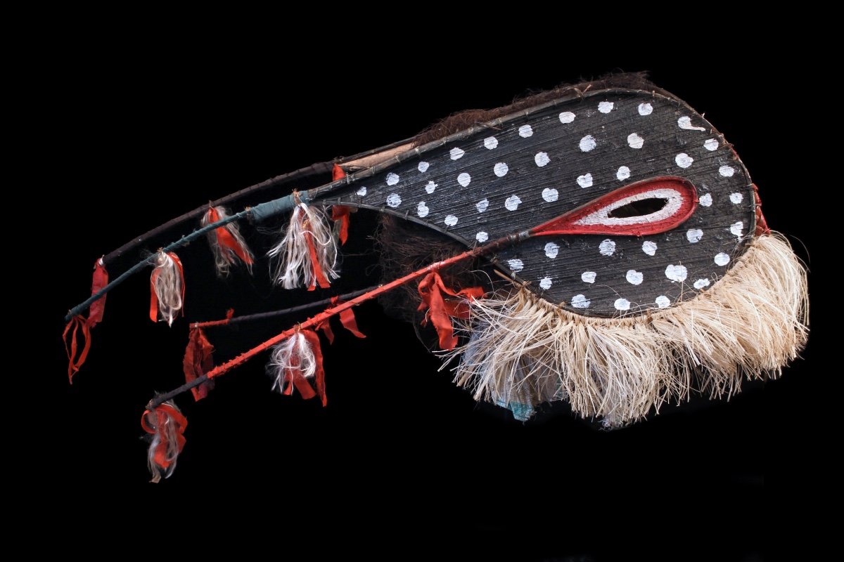 Masque De Danse, Papouasie Nouvelle Guinée, Art Premier, Art Océanien, îles Tabar