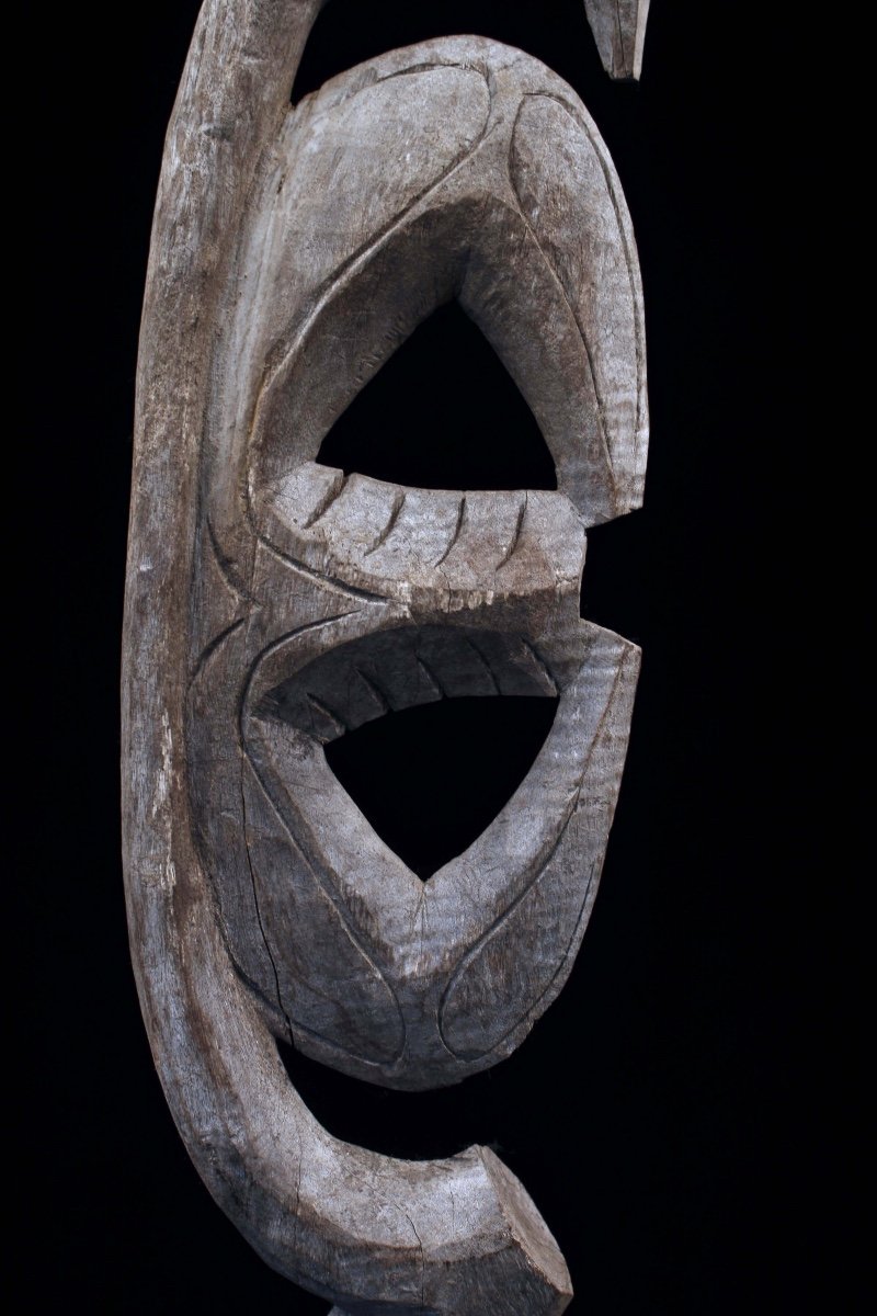 Figure De Culte Yipwon, Papouasie Nouvelle Guinée, Art Océanien, Art Premier, Art Tribal-photo-2