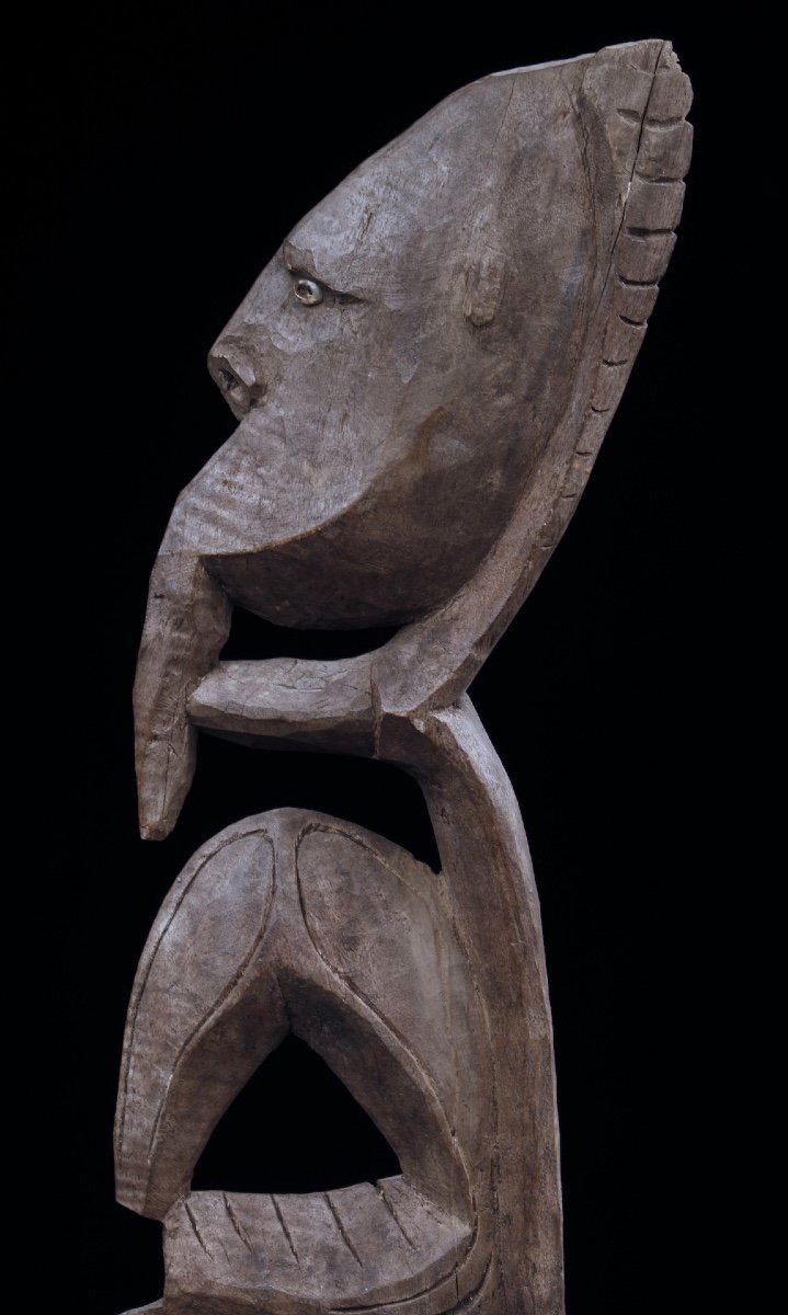Figure De Culte Yipwon, Papouasie Nouvelle Guinée, Art Océanien, Art Premier, Art Tribal-photo-4