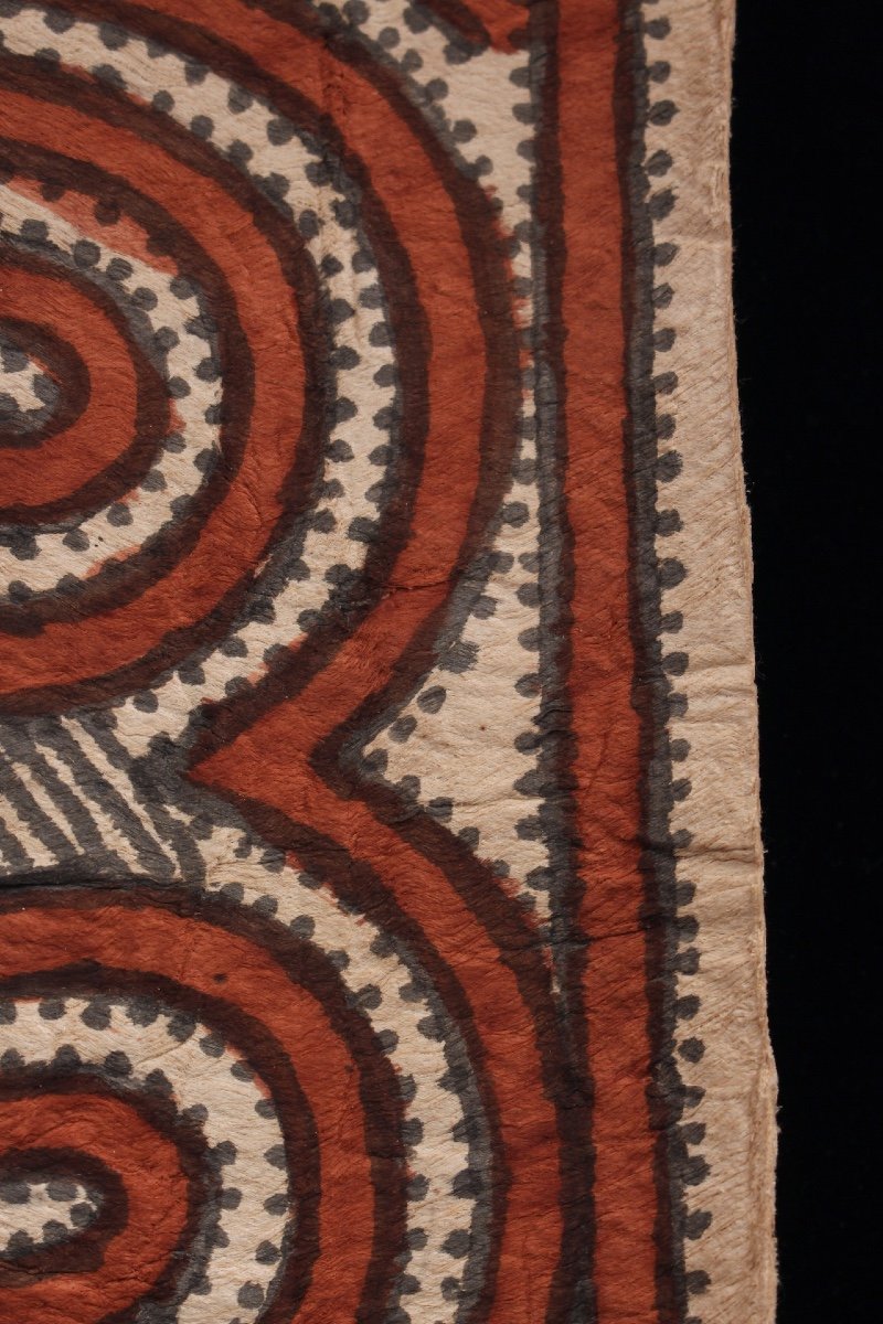 Tapa, Art Océanien, Art Tribal, Arts Premiers,  Etoffe, Papouasie Nouvelle Guinée-photo-4