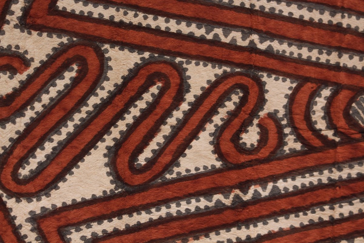 Tapa, Art Océanien, Art Tribal, Arts Premiers,  Etoffe, Papouasie Nouvelle Guinée-photo-1