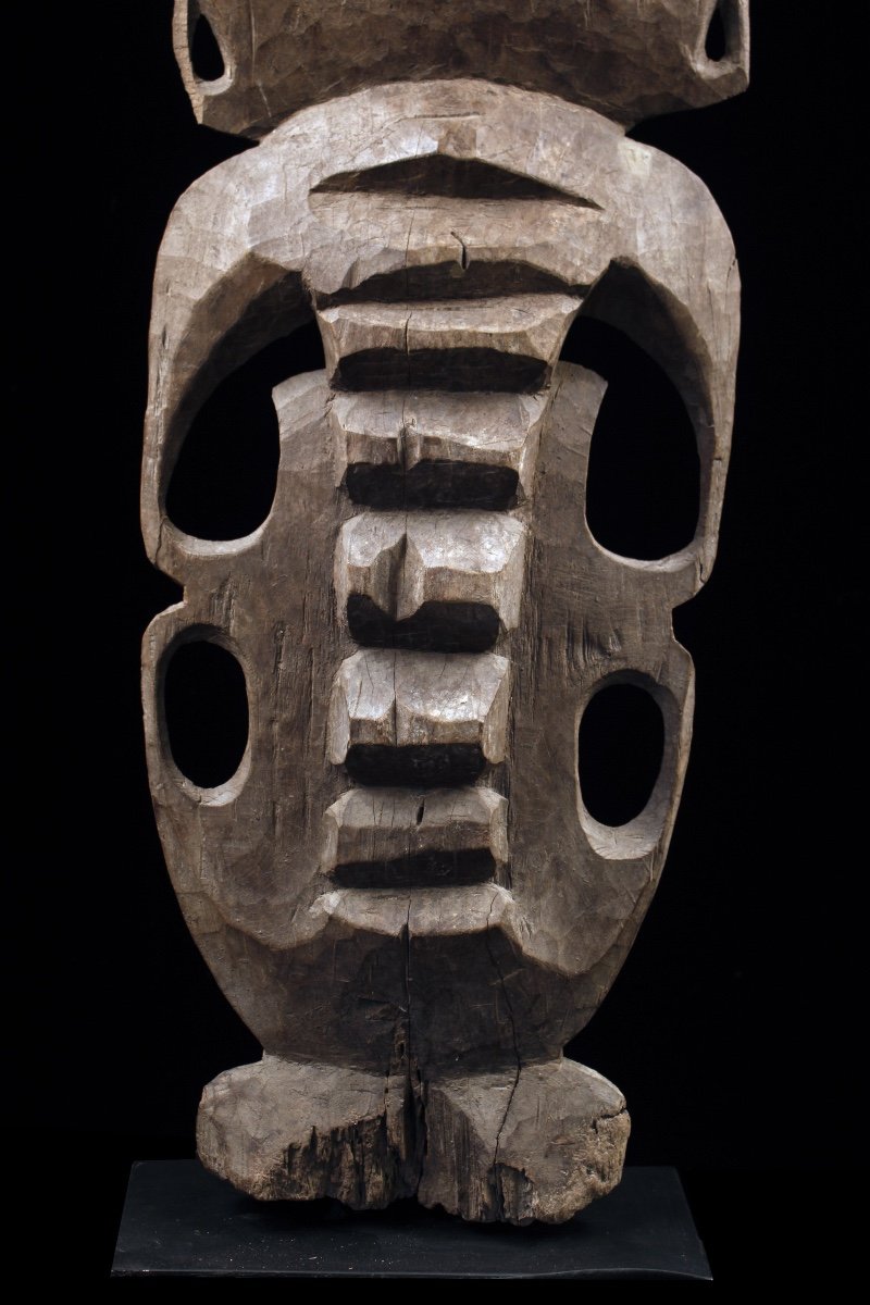 Figure De Culte, Papouasie Nouvelle Guinée, Art Océanien, Art Premier, Art Tribal, Sculpture-photo-7