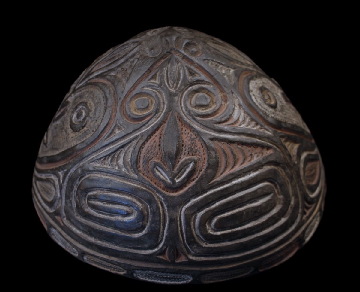 Terracotta Bowl, Papua New Guinea, Oceania, Primitive Arts, Oceanic Art, Tribal Art-photo-3