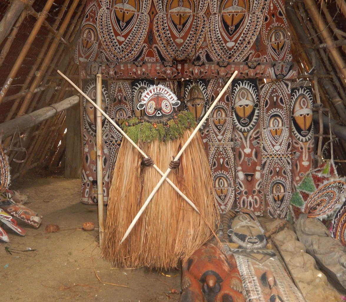 Baba Tagwa Mask, Helmet Mask, Oceanic Art, Oceania, Basketry, Papua New Guinea-photo-8