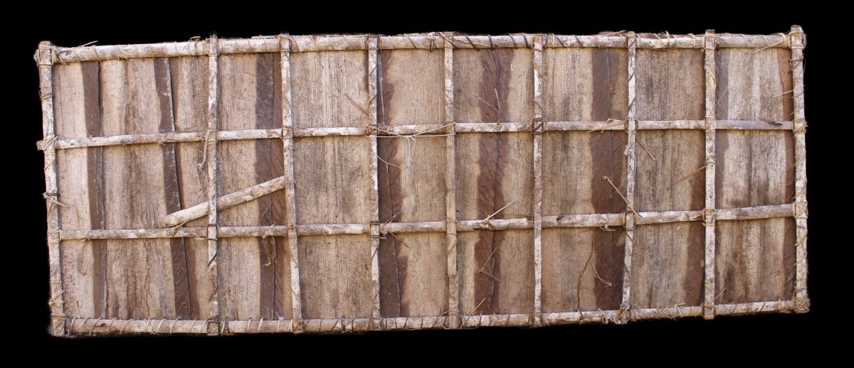 Painted Bark Panel, Oceanic Art, Tribal Art, Pacific Art, Oceania-photo-5