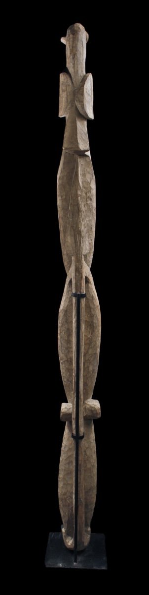 Totem, House Pole, Oceanic Art, Tribal Art, Papua New Guinea, Pacific Art-photo-3