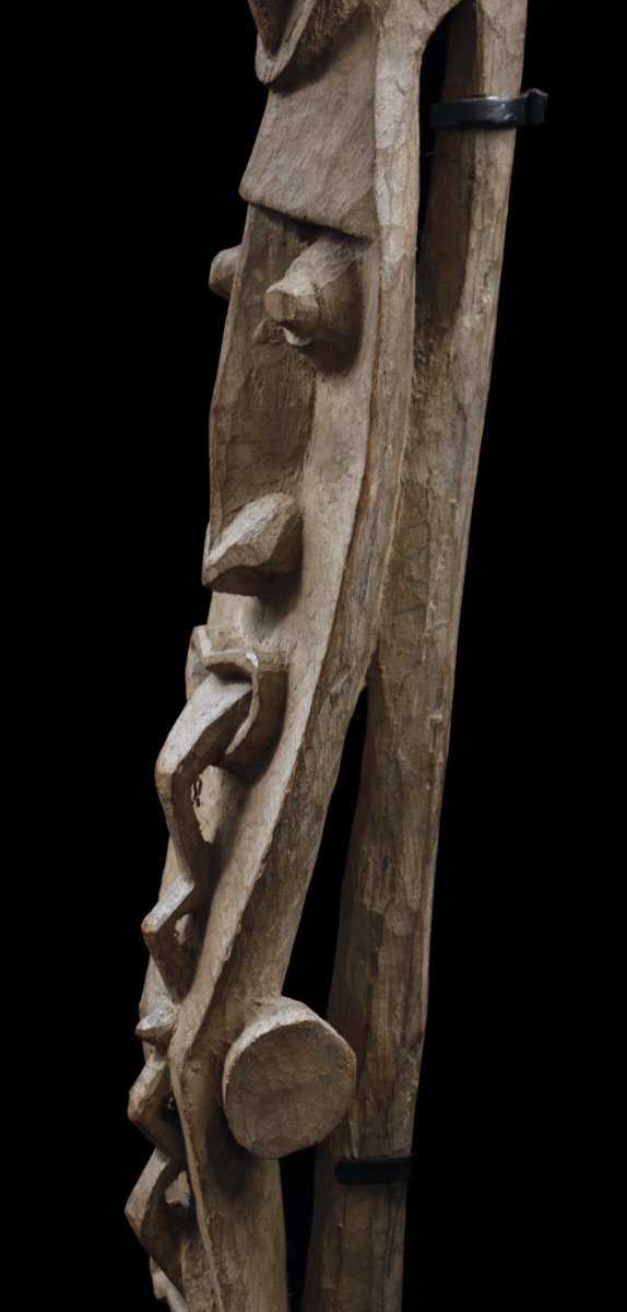 Totem, House Pole, Oceanic Art, Tribal Art, Papua New Guinea, Pacific Art-photo-6