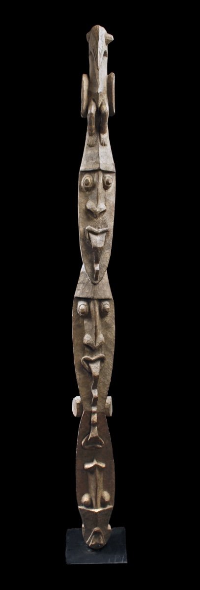 Totem, Poteau De Case, Art Océanien, Art Tribal, Papouasie Nouvelle Guinée, Art Du Pacifique