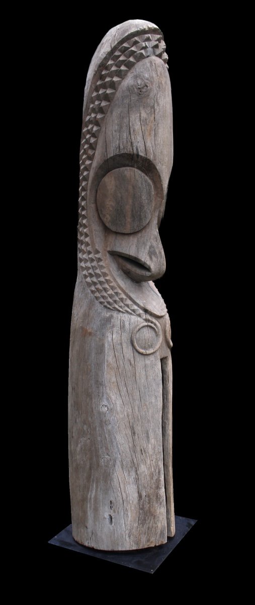 Tête De Tambour à Fente, Vanuatu, Art Tribal, Art Océanien, Art Du Pacifique, Totem-photo-2