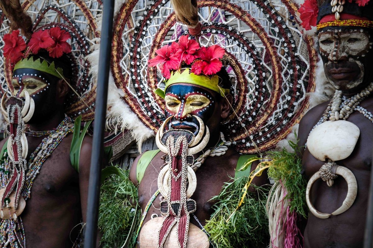 Dance Headdress, Tribal Art, Oceanic Art, Oceania, Papua New Guinea, Traditional Art-photo-5