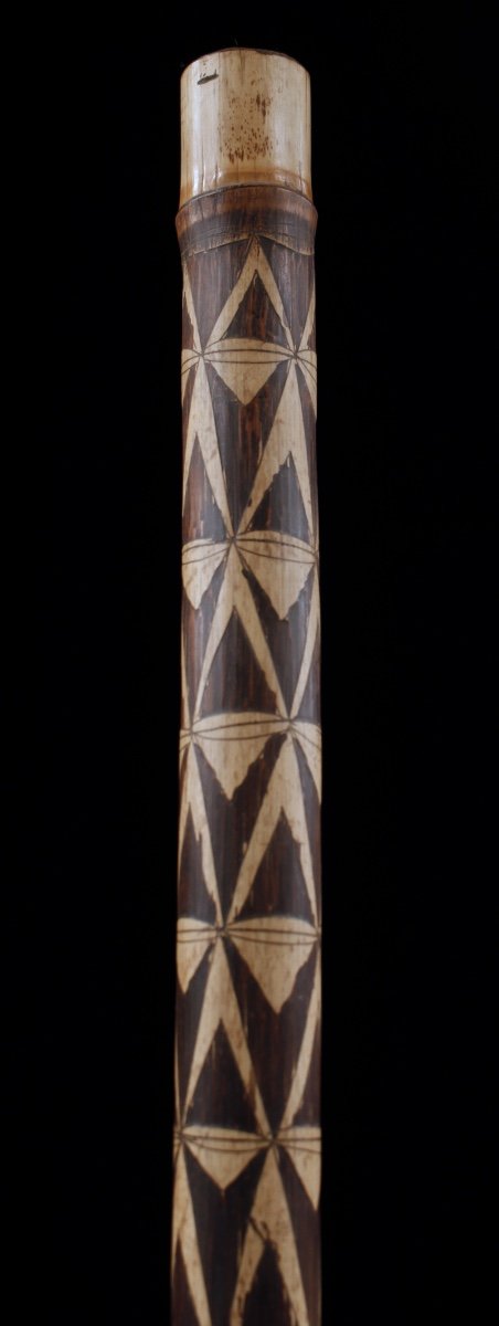 Flûte En Bambou, Instrument Traditionnel, Art Tribal, Art Océanien, Vanuatu-photo-3