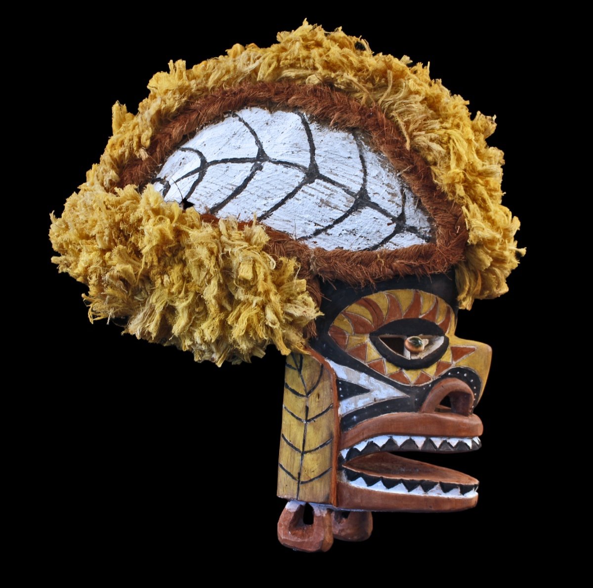 Tatanua Mask, Malagan Mask, Tabar Islands, Papua New Guinea, Oceanic Art, Tribal Art-photo-2