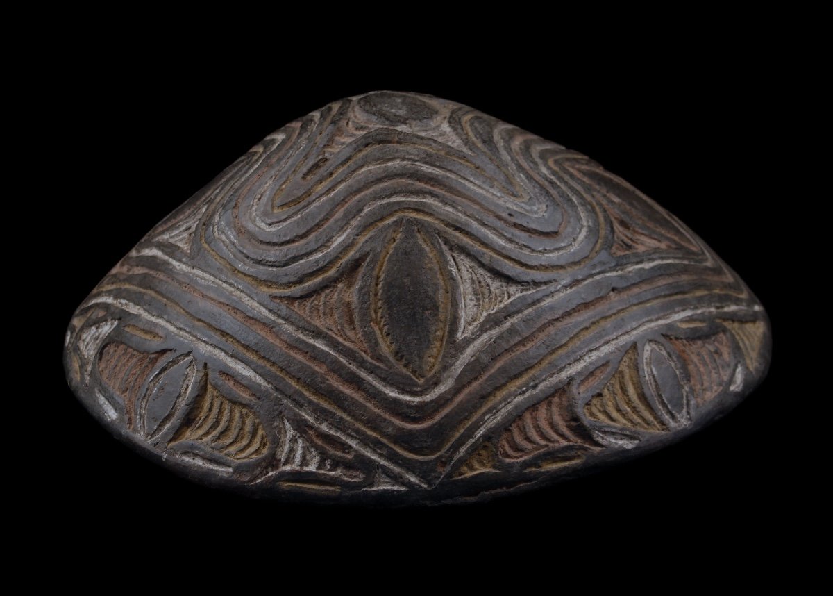 Terracotta Bowl, Papua New Guinea, Oceania, Indigenous Arts, Oceanic Art, Tribal Art-photo-2