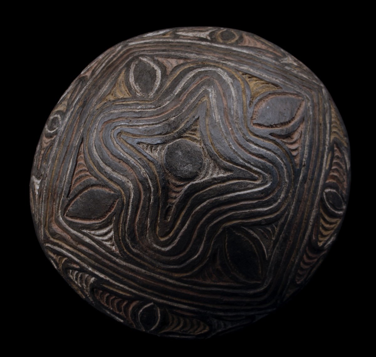 Terracotta Bowl, Papua New Guinea, Oceania, Indigenous Arts, Oceanic Art, Tribal Art