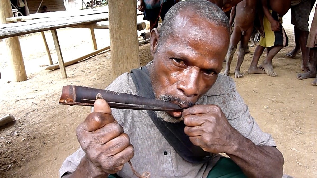 Jew's Harp, Instrument, Oceanic Art, Oceania, Papua New Guinea, Tribal Art-photo-7