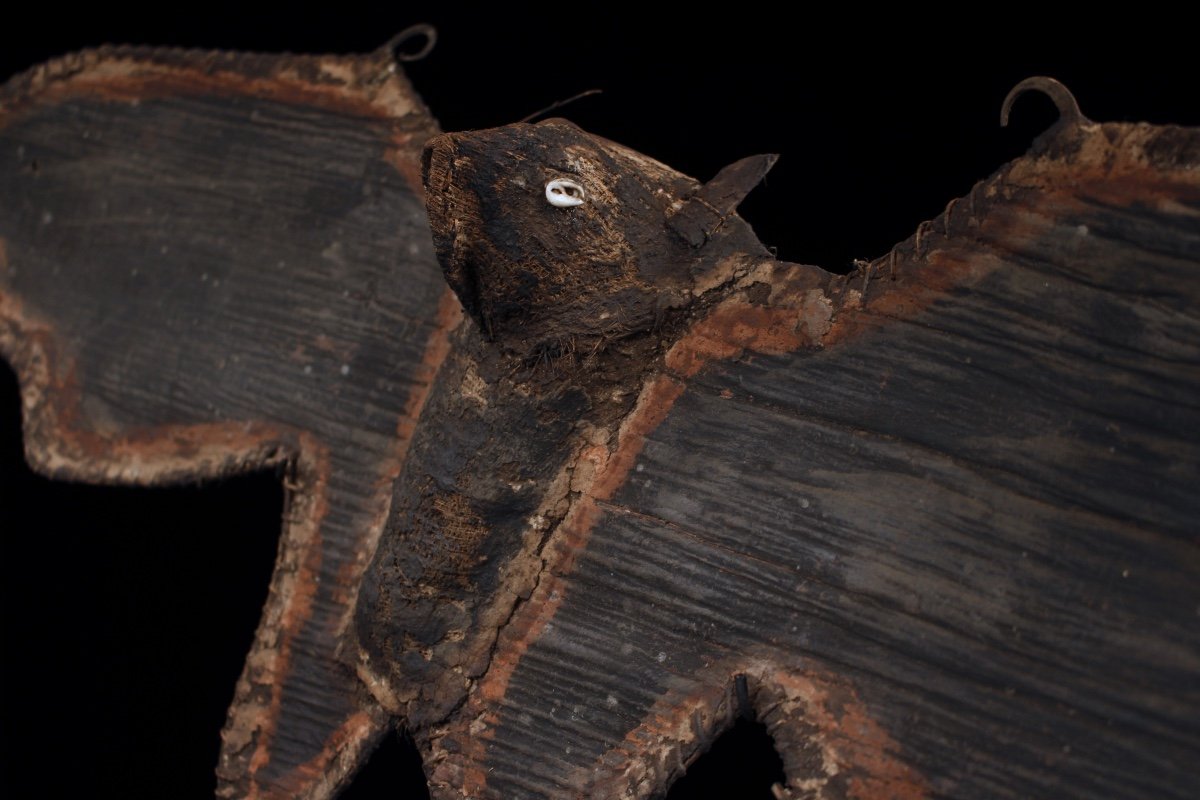 Bat, Tribal Art, Oceanic Art, Papua New Guinea, Oceania, Fruit Bat-photo-6