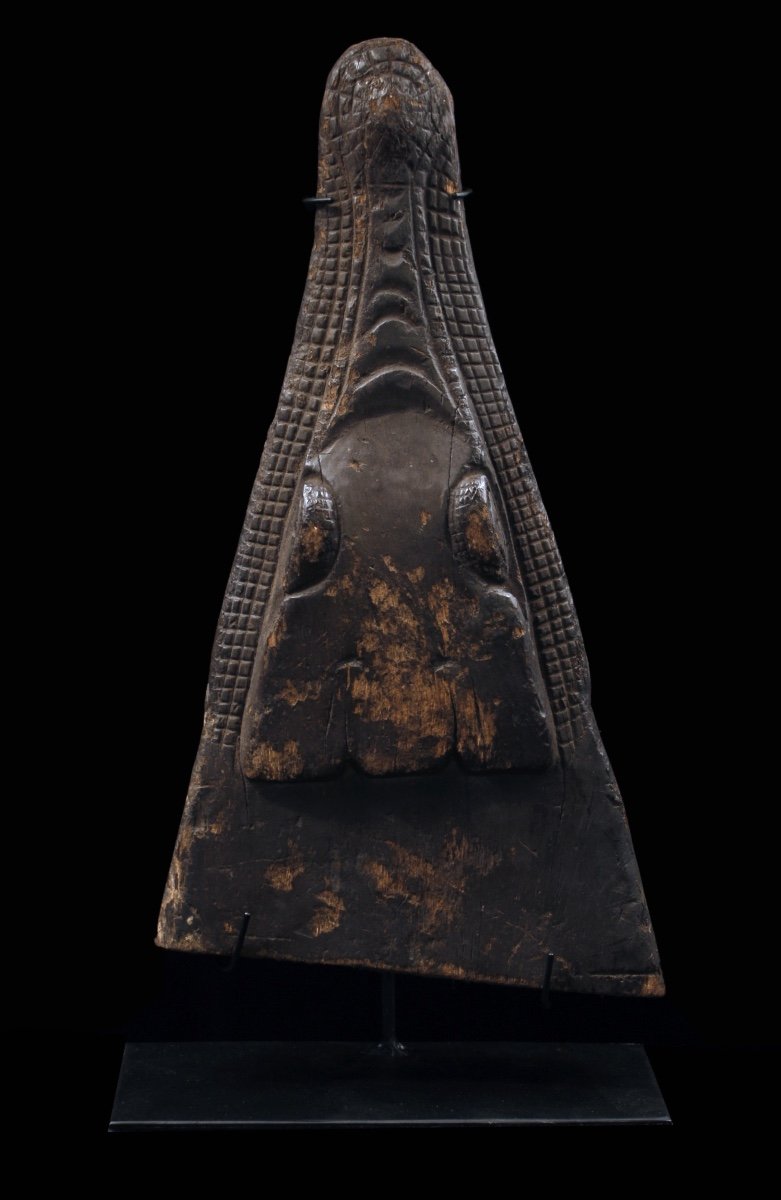 Pirogue Prow, Papua New Guinea, Oceania, Primitive Art, Oceanic Art, Marine Object-photo-2