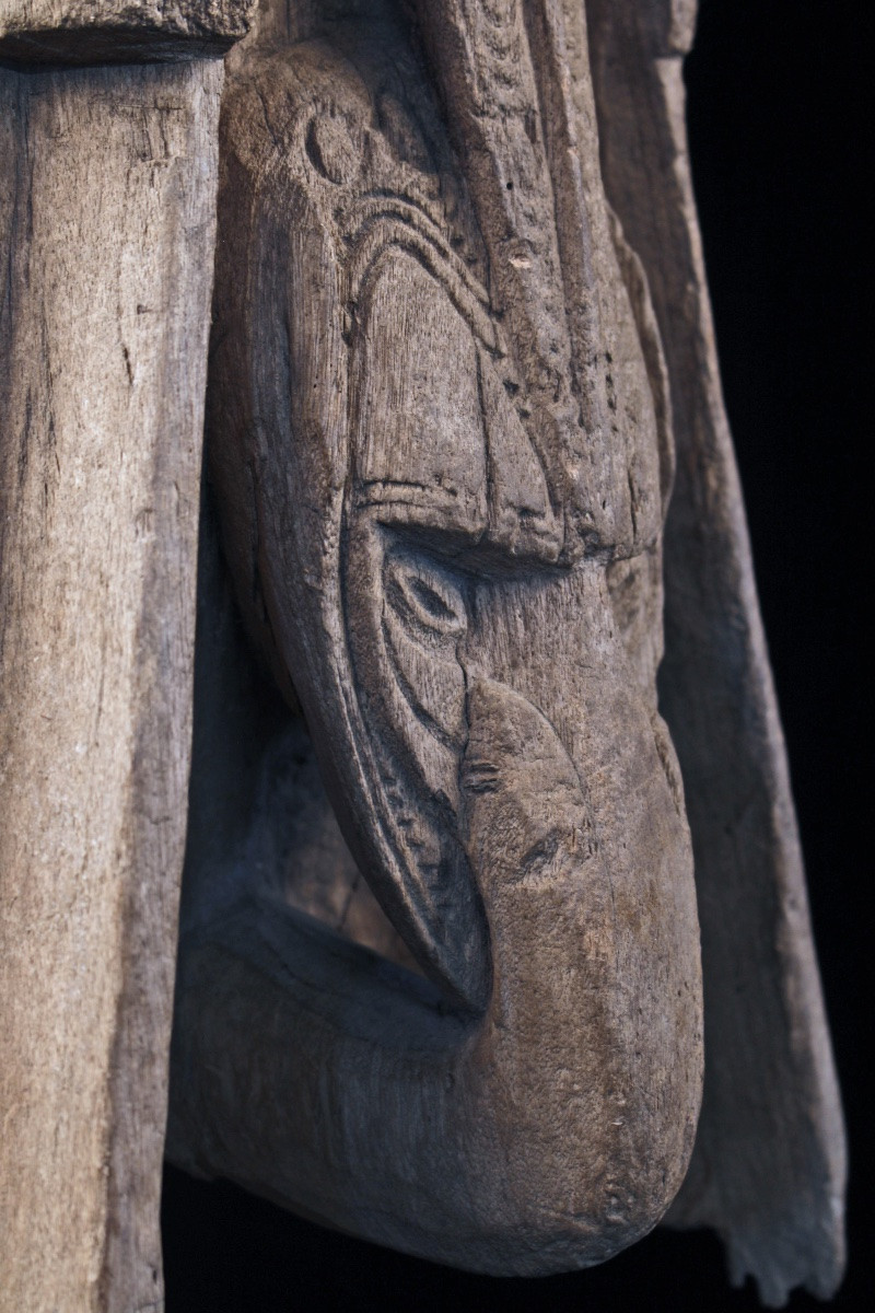 Canoe Prow, Papua New Guinea, Oceania, Tribal Art, Oceanic Art, Marine Object-photo-4